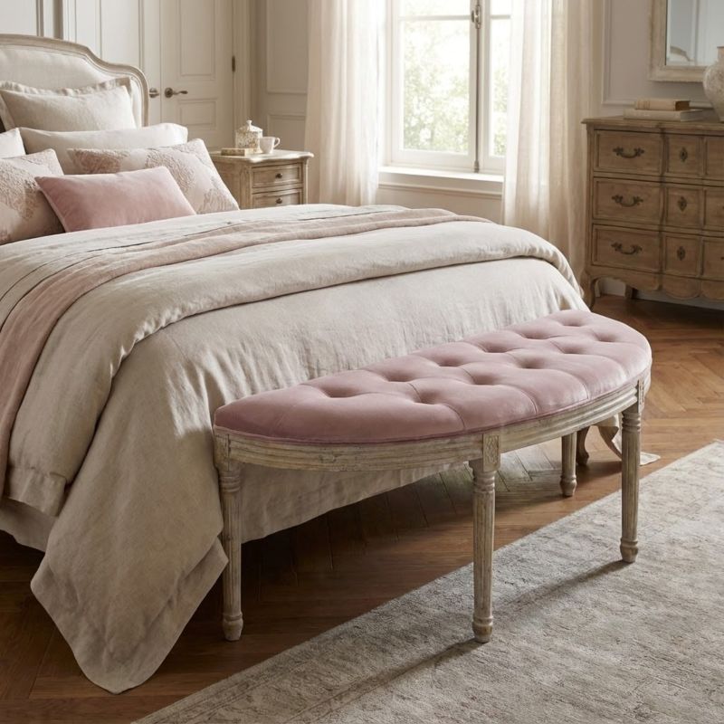 MARGE - panca vintage in velluto