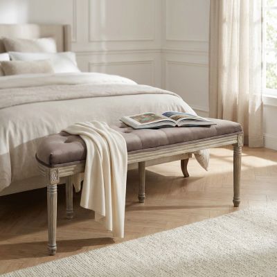 MARGE - panca vintage in velluto