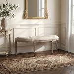 MARGE - panca vintage in tessuto