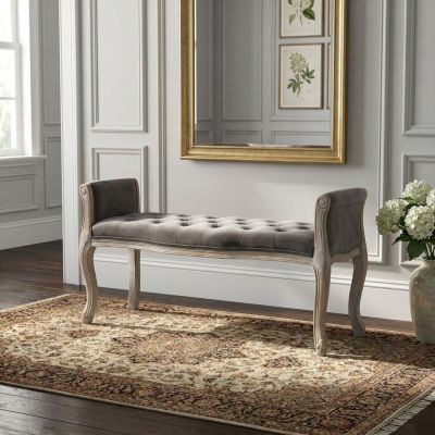 SAM - panca vintage in velluto