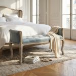 SAM - panca vintage in velluto