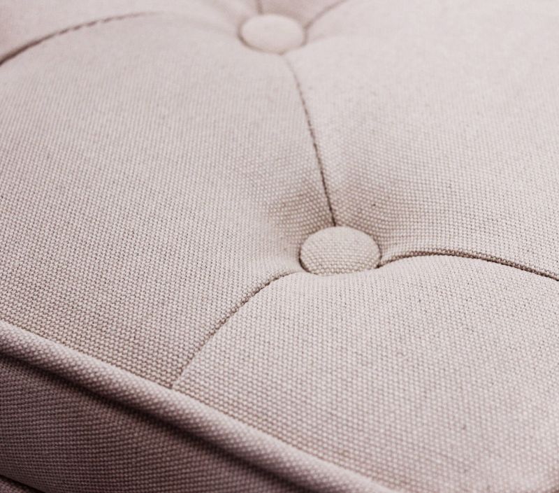 NAPO - sgabello vintage in tessuto