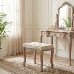 NAPO - sgabello vintage in tessuto