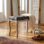 NAPO - sgabello vintage in ecopelle