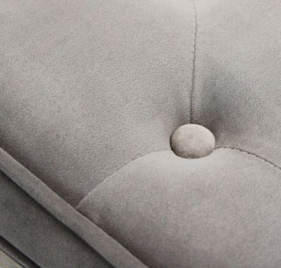 NAPO - sgabello vintage in velluto