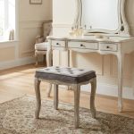 NAPO - sgabello vintage in velluto