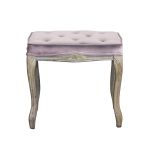 NAPO - sgabello vintage in velluto