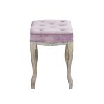 NAPO - sgabello vintage in velluto