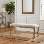 BROCK - panca vintage in tessuto