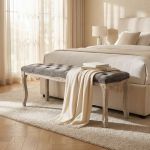 BROCK - panca vintage in velluto