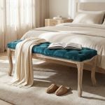 BROCK - panca vintage in velluto