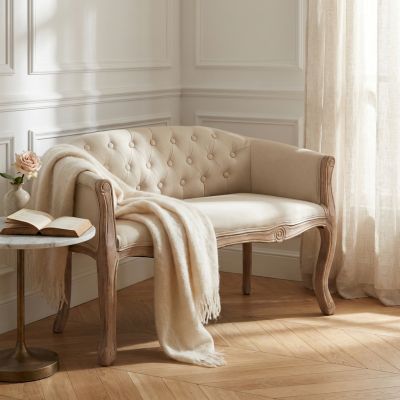 KRUSTU - divano vintage in tessuto