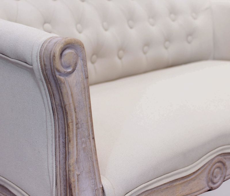 KRUSTU - divano vintage in tessuto