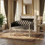 KRUSTU - divano vintage in ecopelle