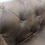 CHESTERFIELD - divano vintage in ecopelle
