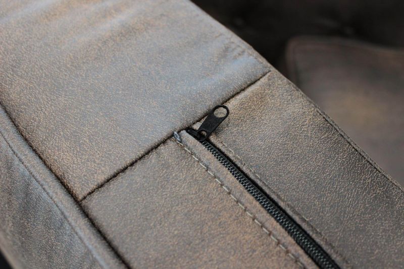 CHESTERFIELD - divano vintage in ecopelle