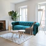 CHESTERFIELD - divano vintage in velluto