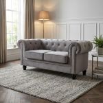 CHESTERFIELD - divano vintage in velluto