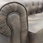CHESTERFIELD - divano vintage in ecopelle