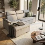 PETER - divano letto con penisola