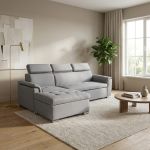 PETER - divano letto con penisola