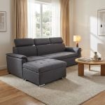 PETER - divano letto con penisola