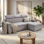 PETER - divano letto con penisola