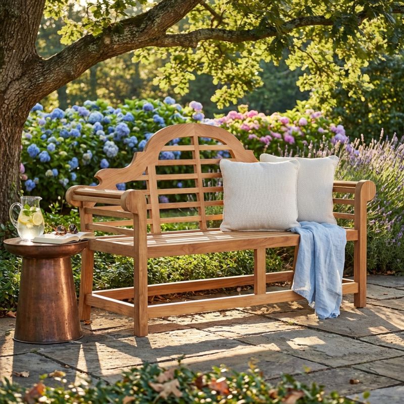 FRANCES - panca da giardino in legno