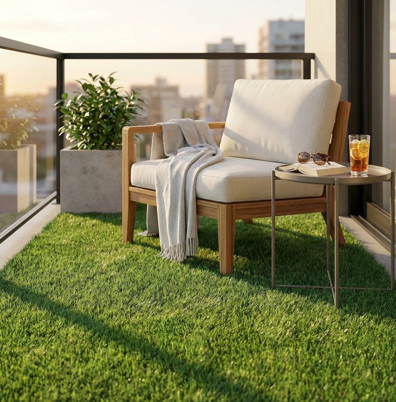 Tappeto Sintetico da 0,7 cm di spessore misura 2 x 10 m