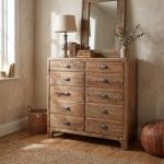 PEZ - cassettiera con 10 cassetti in di pino riciclato