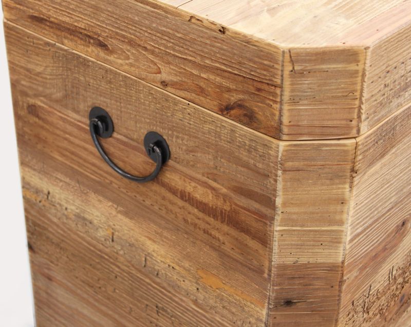 PEZ - baule in legno di pino riciclato