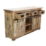 BEILY - madia legno di mango quattro cassetti