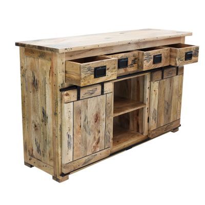 BEILY - madia legno di mango quattro cassetti