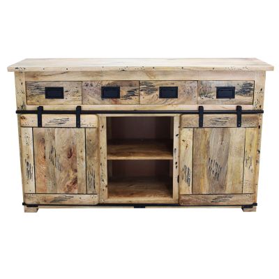 BEILY - madia legno di mango quattro cassetti