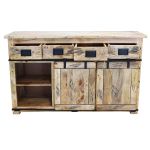 BEILY - madia legno di mango quattro cassetti