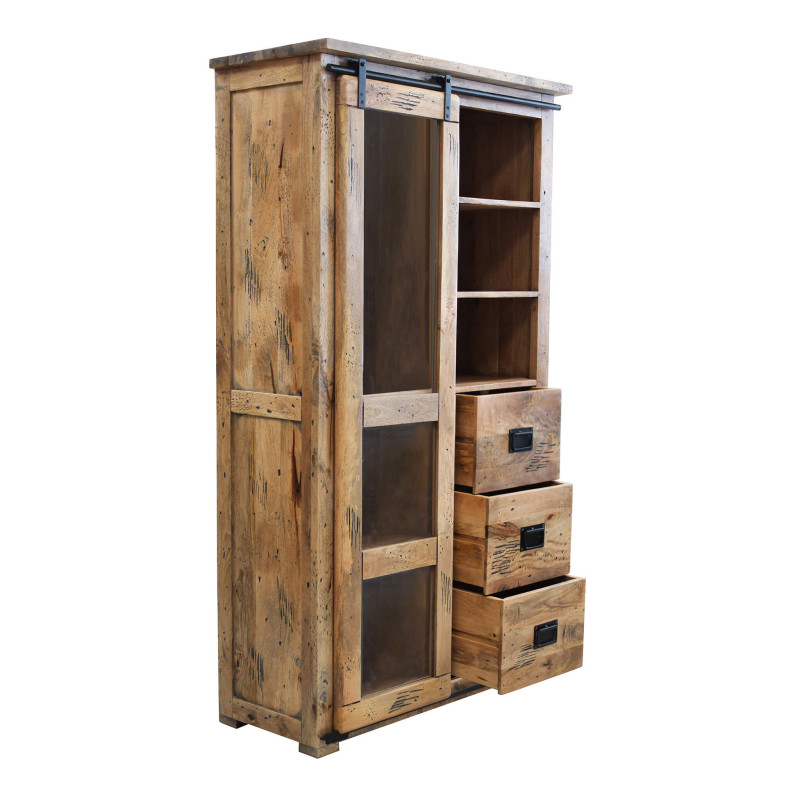 BEILY - credenza legno di mango tre cassetti