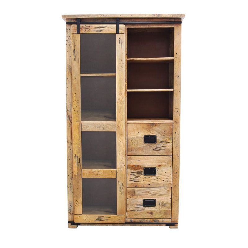 BEILY - credenza legno di mango tre cassetti