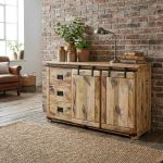 BEILY - madia legno di mango tre cassetti