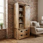 BEILY - credenza legno di mango quattro cassetti