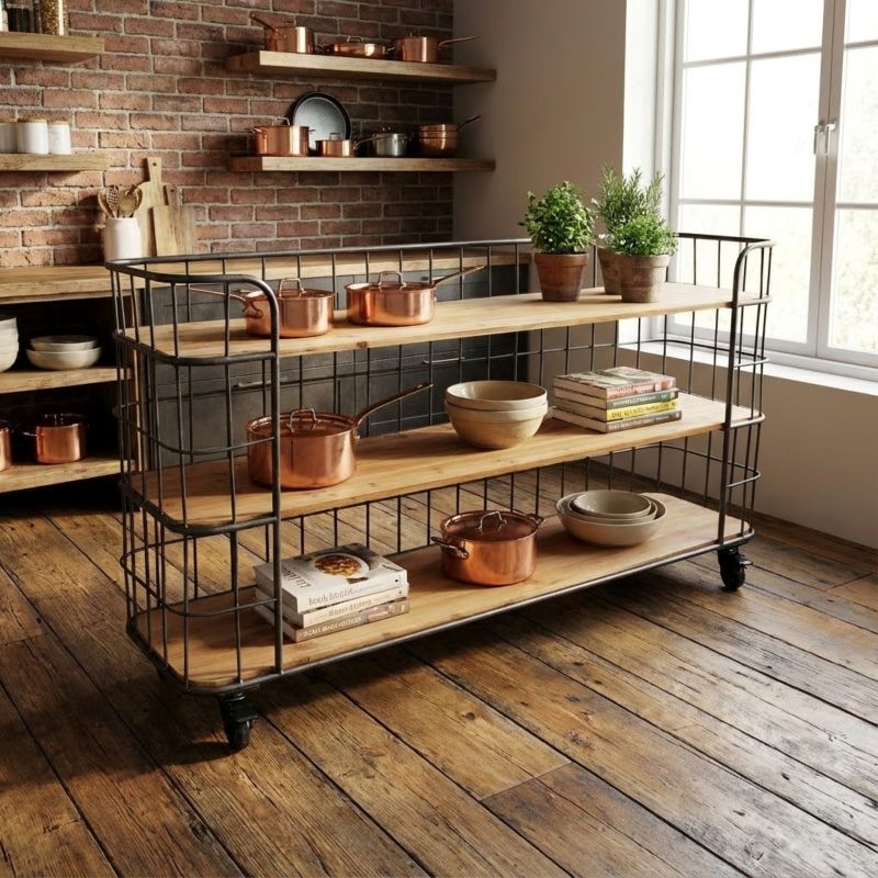 FERGUSON - scaffale con 3 ripiani