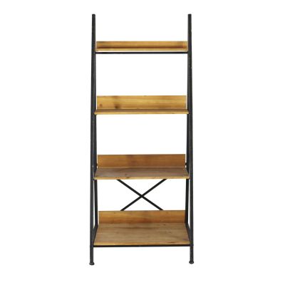 SPECTER - libreria industrial in legno e acciaio
