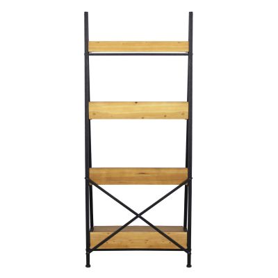 SPECTER - libreria industrial in legno e acciaio