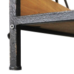 SPECTER - libreria industrial in legno e acciaio