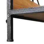 SPECTER - libreria industrial in legno e acciaio