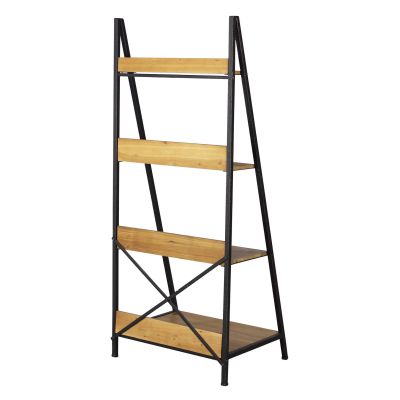 SPECTER - libreria industrial in legno e acciaio