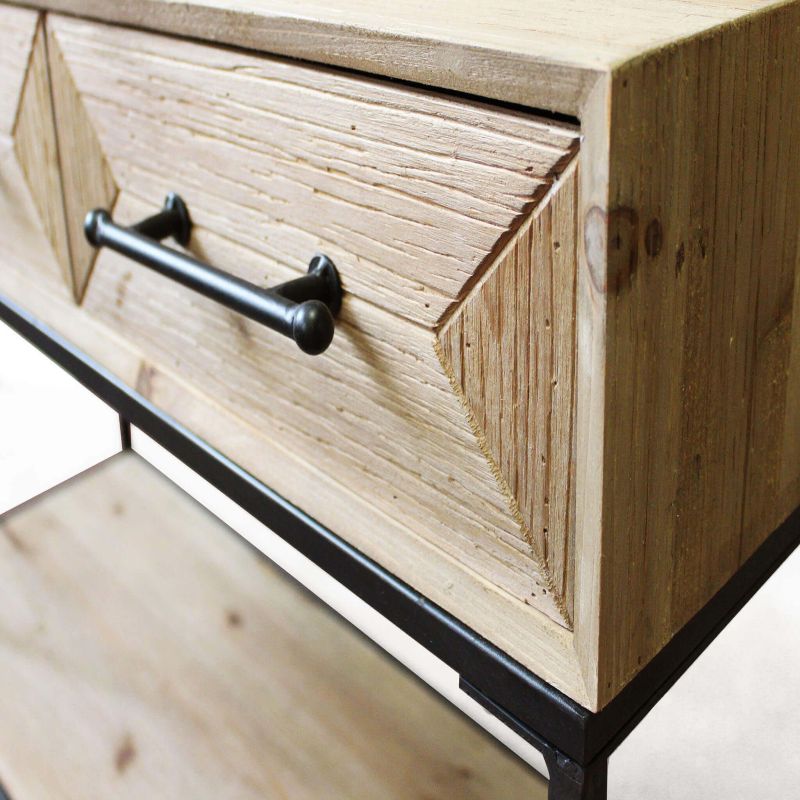 SIMON - consolle per ingresso in legno