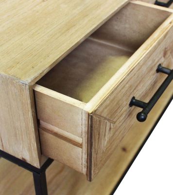 SIMON - consolle per ingresso in legno