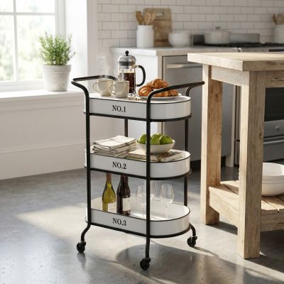 JEREMY - carrello portavivande in acciaio