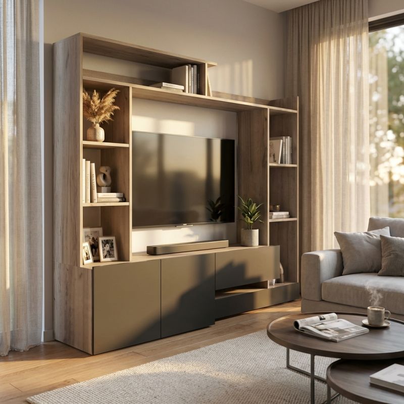 FLORIANO - parete attrezzata soggiorno