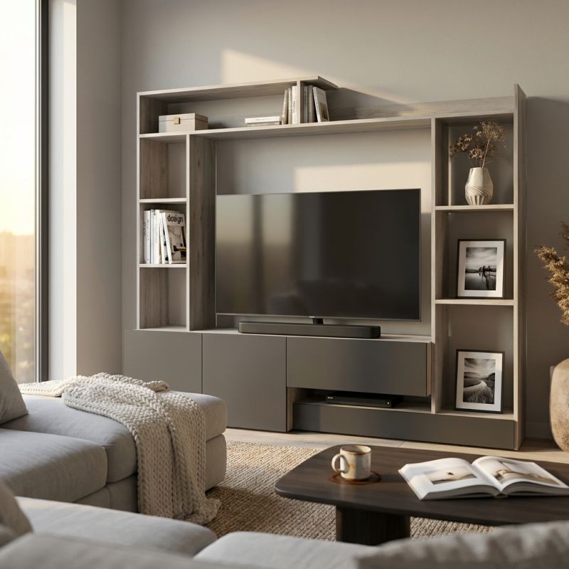 FLORIANO - parete attrezzata soggiorno